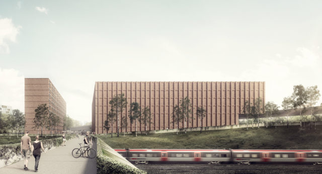 Théâtres et logements étudiants au quartier Concorde, Vernier GE