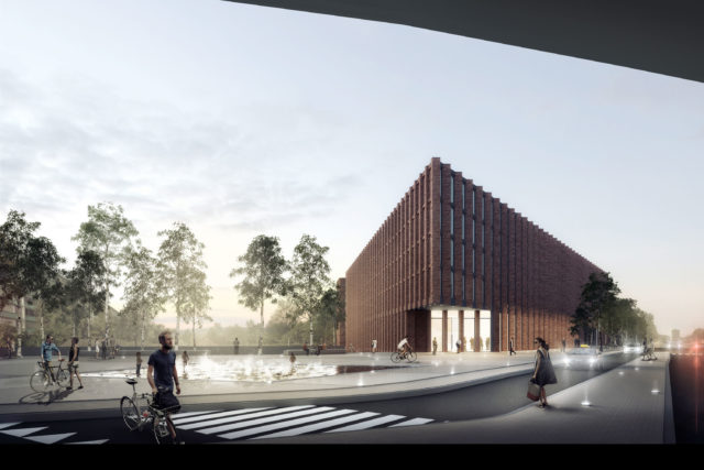 Cultural center and student housing