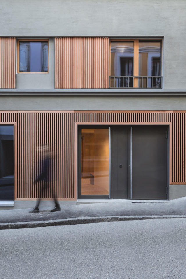 Nouveau bâtiment dans le centre ville de Nyon