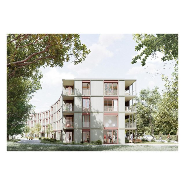HBM housing in Versoix: Project « au passage » Open competition for 29 dwellings transformationCollaboration with @les_ateliers_eureka #competition #architecture #geneve